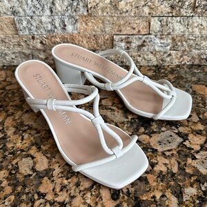 NWOT Stuart Weitzman Knot 50 Block Heel